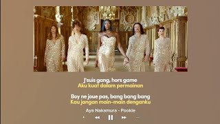 Aya Nakamura  Pookie Lyrics Terjemahan Indonesia [upl. by Darcie]