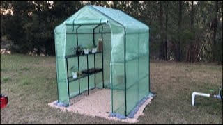 Amazon Puttogether Greenhouse Unboxing Assembly and Review [upl. by Semadar]