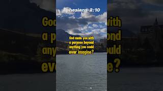 God Made You With A Purpose motivation godsimage bible ephesians2 seriesbible godimages trust [upl. by Koslo]