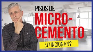 👌👷 Piso de MICROCEMENTO Alisado  VERDADES de los Pisos de Cemento Pulido [upl. by Enisamoht]