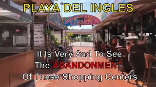 PLAYA DEL INGLES Kasbah amp Metro Shopping Center Every day more ABANDONED June 2023 Gran Canaria [upl. by Bev]