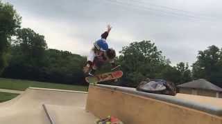 Leif Trasser and Zyler Tracey  SkateXS  Slowmo Skateboarding [upl. by Harriott]