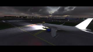 MSFS  Heathrow Takeoff A320neo [upl. by Zanlog]