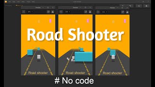 BUILDBOX 3 tutorial 1 Make a road shooter Game  Make your own game [upl. by Aseeram]