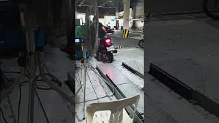 lto motorcycle runningtest emission [upl. by Vokaay]