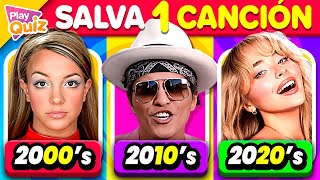 Salva 1 Canción del 2000 Vs 2010 Vs 2020 🎸🔊🤔 ¿Qué Canción Prefieres  Play Quiz de Música [upl. by Epotimet]