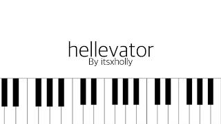 Hellevator  Stray Kids  Piano Tutorial [upl. by Elmajian]