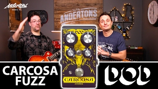 Dod Carcosa  Killer Fuzz Tones from a Sensibly Priced Guitar Pedal [upl. by Eynttirb]