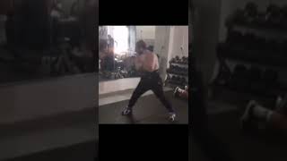 Jazza trains at 5st Gym Miami boxing [upl. by Htaeh]