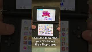 I Modded My 3DS Before The eShop Closes in 2023 [upl. by Anaujit]