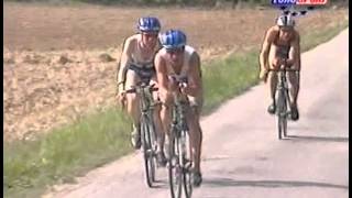 Coupe dEurope ETU de triathlon à Genève  1er septembre 1996 [upl. by Kohcztiy]