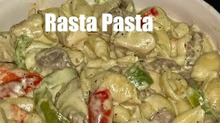 How To Make Rasta Pasta That’s Has Creamy Jerk Sauce [upl. by Brass4]