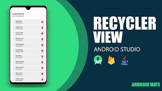 Implementing RecyclerView in an Android App with Android Studio and Firebase  StepbyStep Tutorial [upl. by Yarvis594]