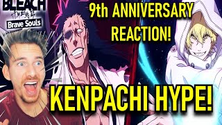 ITS KENPACHI 9TH ANNIVERSARY REACTION amp BREAKDOWN Bleach Brave Souls [upl. by Mathian]