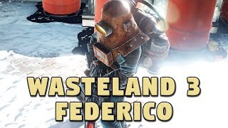 Wasteland 3 Alpha  Combat Gameplay  Federico Boss Fight [upl. by Nnylireg191]