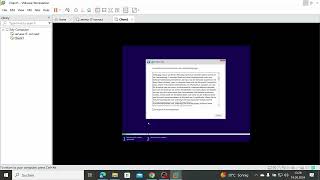 Installation windows 10 sur VMware [upl. by Llenral]