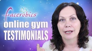 Facerobics® Face Exercise Gym Testimonials  Gym Membership Site  FACEROBICS® [upl. by Bourke]