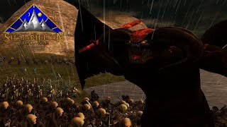 THE DAGOR BRAGOLLACH Historical Battle  Silmarillion Total War [upl. by Maribelle]