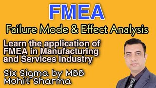 Learn FMEA and its application in Manufacturing and Service Industry [upl. by Rennie886]