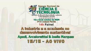 SNCT 2024  Painel a industria e academia no desenvolvimento sustentável da caatinga [upl. by Moyer101]