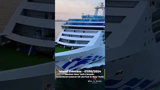 Island Princess  07052024 BostonNew YorkCanadaGreenlandIcelandUK Arrival [upl. by Inavoy143]