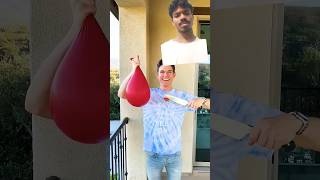 Balloon 🎈💭  greenscreen balloon challenge funny experiment comedy shorts trending viralsh [upl. by Elberfeld]