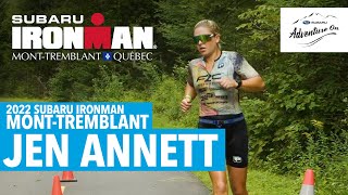 2022 Subaru IRONMAN MontTremblant  Pro Womens Race Day  Jen Annett  Subaru Adventure On [upl. by Lindgren]