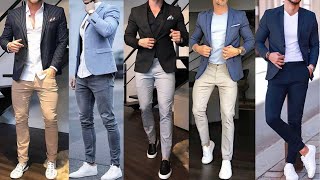 Most Stylish Blazers For Men 2021  ATTRACTIVE Blazers Outfits For Men  MENS STYLE 2021 [upl. by Ahsekal]