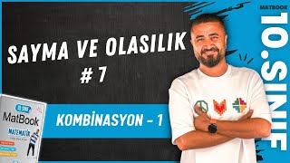 Sayma ve Olasılık 7  Kombinasyon 1  10SINIF MATEMATİK MatBook  2025 [upl. by Sualohcin]