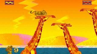 Lion King DOS Crazy giraffe [upl. by Euqnomod]