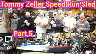 Tommys Speed run Sled Part 5 PSI Genesis II Vintage Polaris Triple Race Snowmobile [upl. by Olaznog]