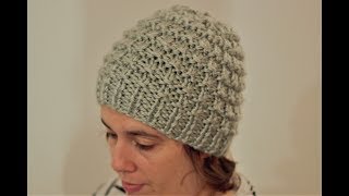 Tricot Bonnet facile et rapide [upl. by Wilton]