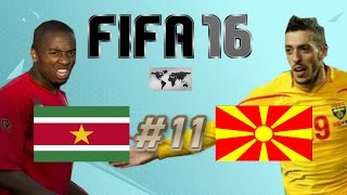 FIFA 16  INTERNATIONAL ROULETTE 11  SURINAME VS MACEDONIA [upl. by Atsahs834]