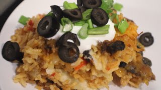 Corn Tortilla Casserole I Mexican Food Night I Recipe Of The Week [upl. by Settle954]