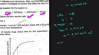 Question 5 Rate of Reactions Grade 12 Physical Sciences P2 November 2024 m 038g [upl. by Danforth]