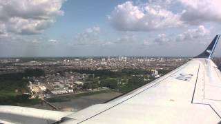 Pouso aeroporto Belém  EMB195  Azul [upl. by Annovaj170]