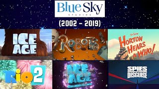 All Blue Sky Studios Movies Title Cards 2002  2019  THE ANIFAN [upl. by Sternlight]