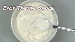 Easy Tartar Sauce Recipe  MOLCS Easy Recipes [upl. by Jeu]