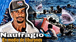 Naufragio Rumbo A Puerto Rico 20 personas Rodeado Por Tiburones  viajes ilegales en yola [upl. by Eliason]