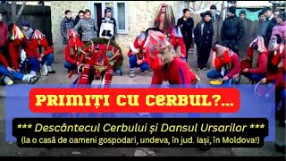 ✨Descântecul Cerbului și Dansul Ursarilor 🧙 Tradiții de Iarnă din Moldova [upl. by Orlina]