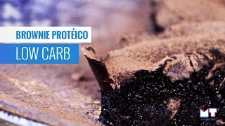 COMO FAZER UM BROWNIE PROTEICO LOW CARB [upl. by Reube104]