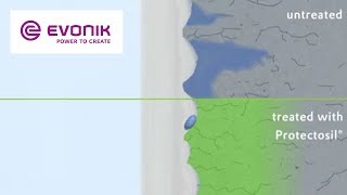 How Protectosil® water repellents work  Evonik [upl. by Malka]