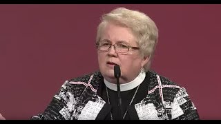 Rev April Larson  ELCA Churchwide Assembly 2019 [upl. by Ahsoyem]