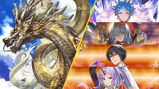 【グラブル】六竜ル・オーVSリムル＆ディアブロ＆シオン【転スラ】 [upl. by Ahsinam]