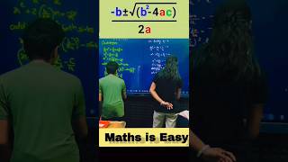 Quadratic Formula Derivation  Class 10th Maths Quadratic Equations  Sridharacharya Formula shorts [upl. by Nylyak224]