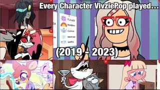 Every role character VivziePop played… 2019  2023 [upl. by Atinahs445]