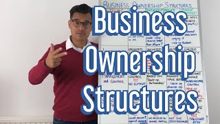 Business Ownership Structures  GCSE Business amp A Level Business [upl. by Yasdnil]