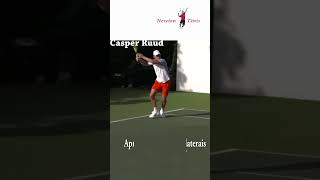 Newton Tênis – Casper Ruud forehand [upl. by Asial]