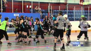 Toronto Roller Derby highlights [upl. by Wamsley]