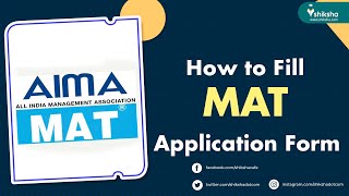 How to Fill MAT Application Form 2022 StepbyStep Process [upl. by Gelasias]